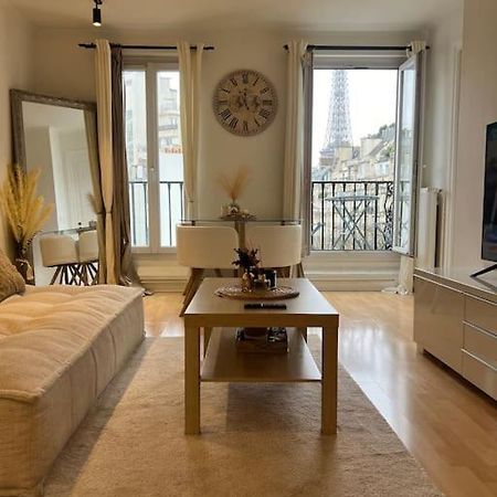 Appartement Paris Vue Tour Eiffel Trocadero Eksteriør bilde