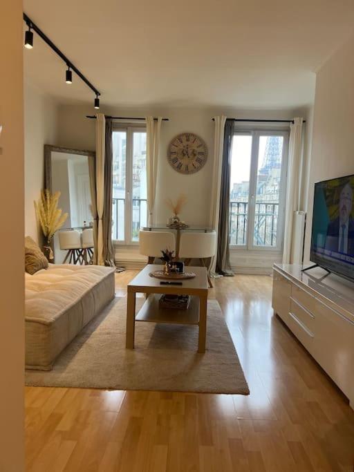 Appartement Paris Vue Tour Eiffel Trocadero Eksteriør bilde
