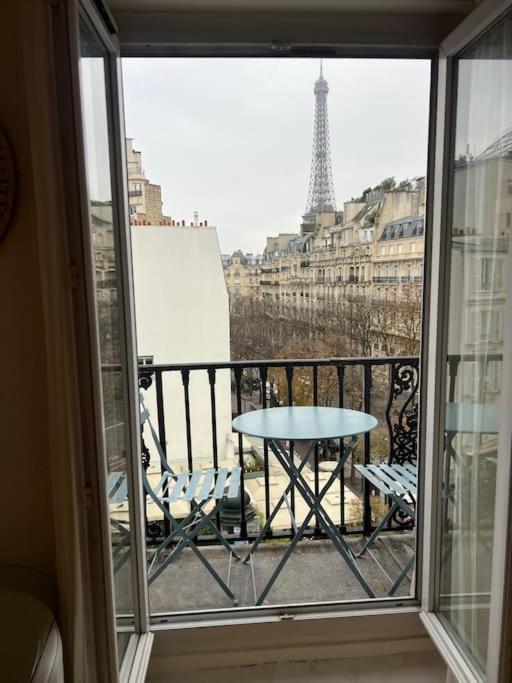 Appartement Paris Vue Tour Eiffel Trocadero Eksteriør bilde