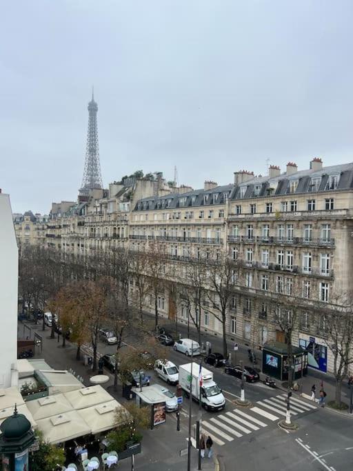 Appartement Paris Vue Tour Eiffel Trocadero Eksteriør bilde
