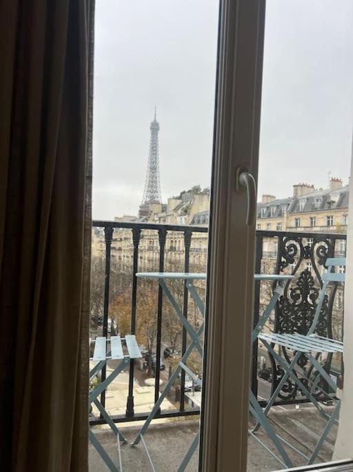 Appartement Paris Vue Tour Eiffel Trocadero Eksteriør bilde