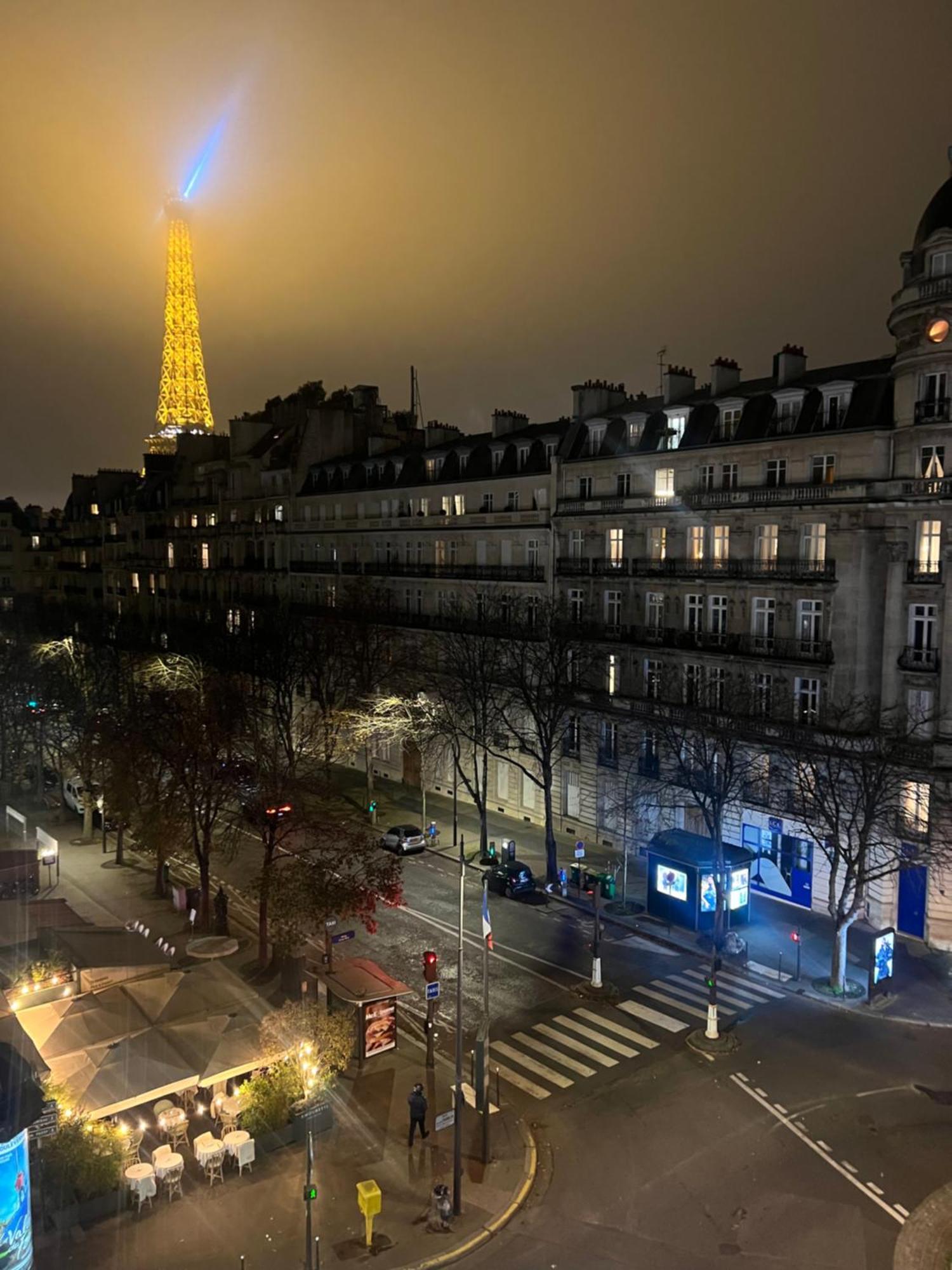 Appartement Paris Vue Tour Eiffel Trocadero Eksteriør bilde