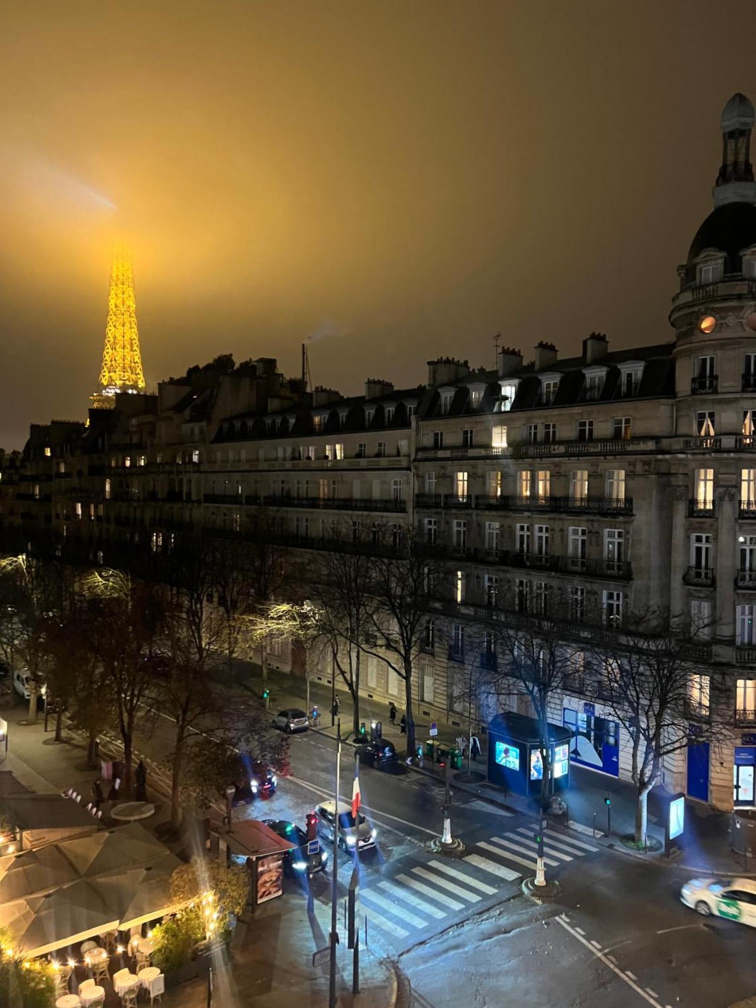 Appartement Paris Vue Tour Eiffel Trocadero Eksteriør bilde
